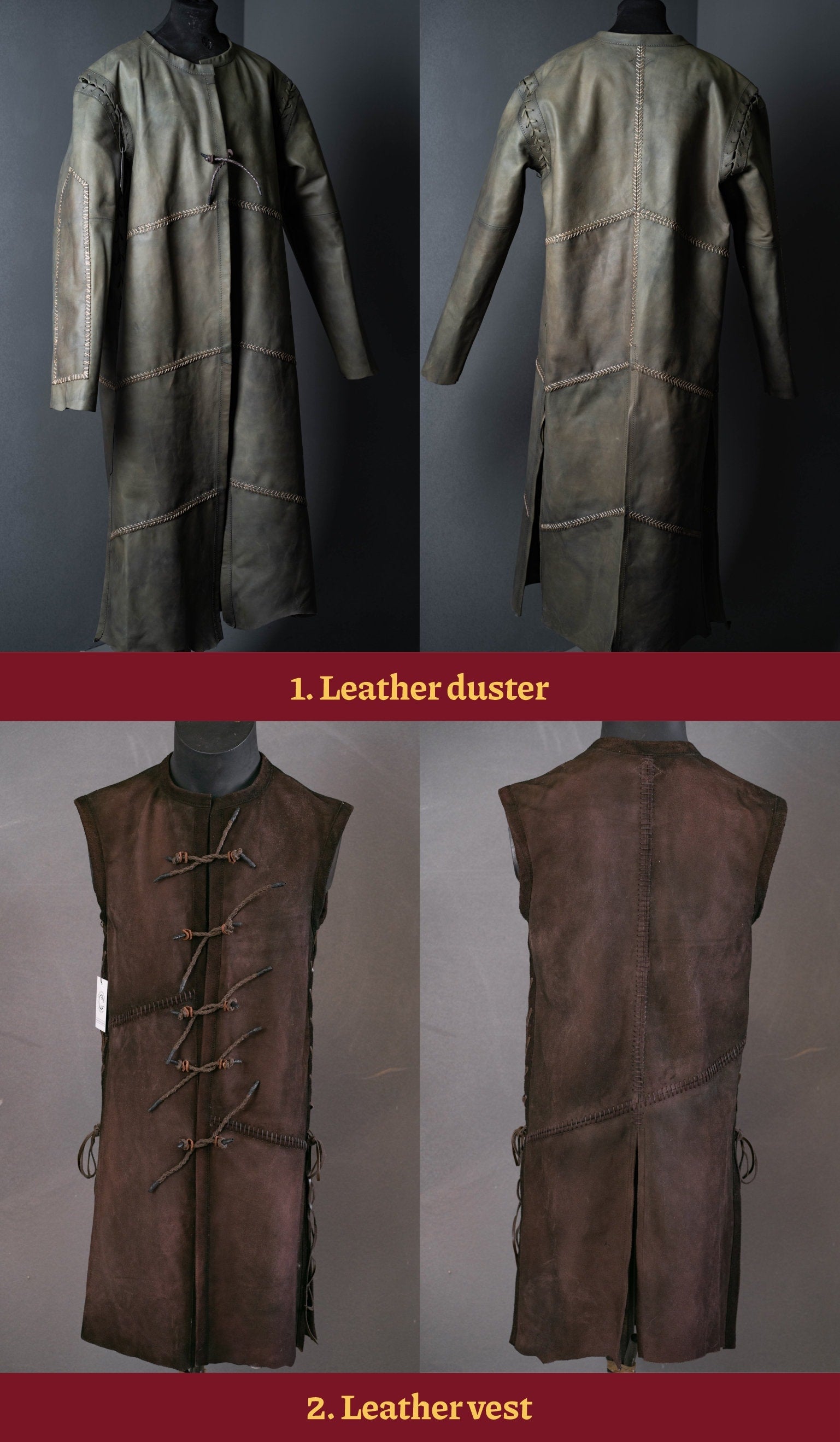 Aragorn duster costume (Lord of Rings) - SokolArmory