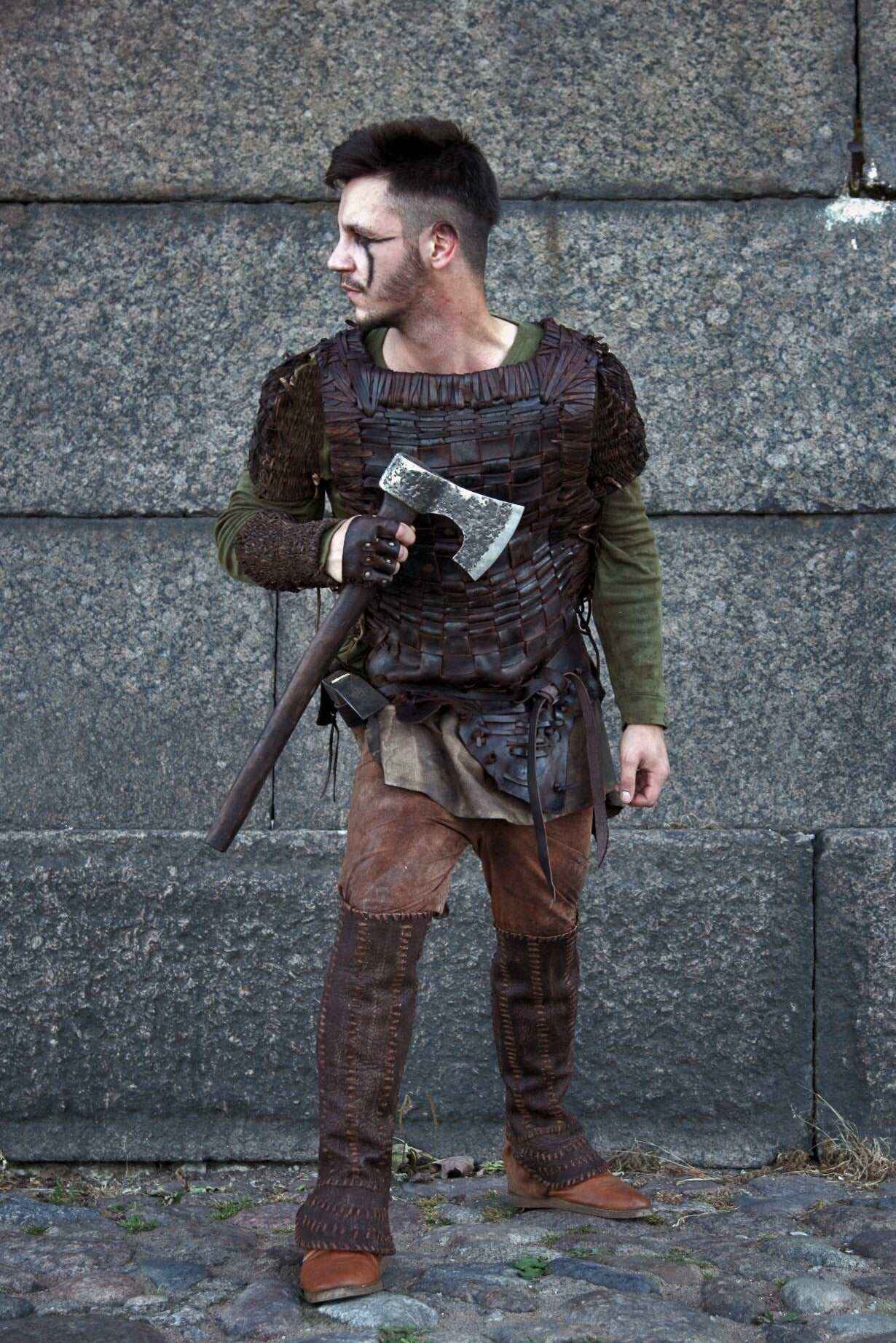 Floki cuirass with shoulders (Vikings)