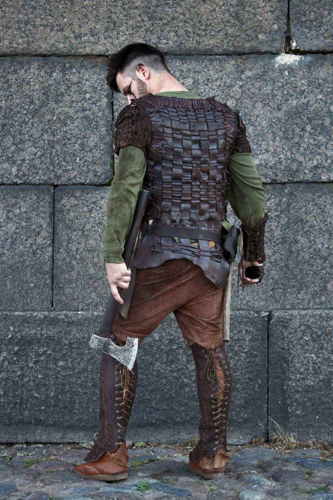 Floki cuirass with shoulders (Vikings)