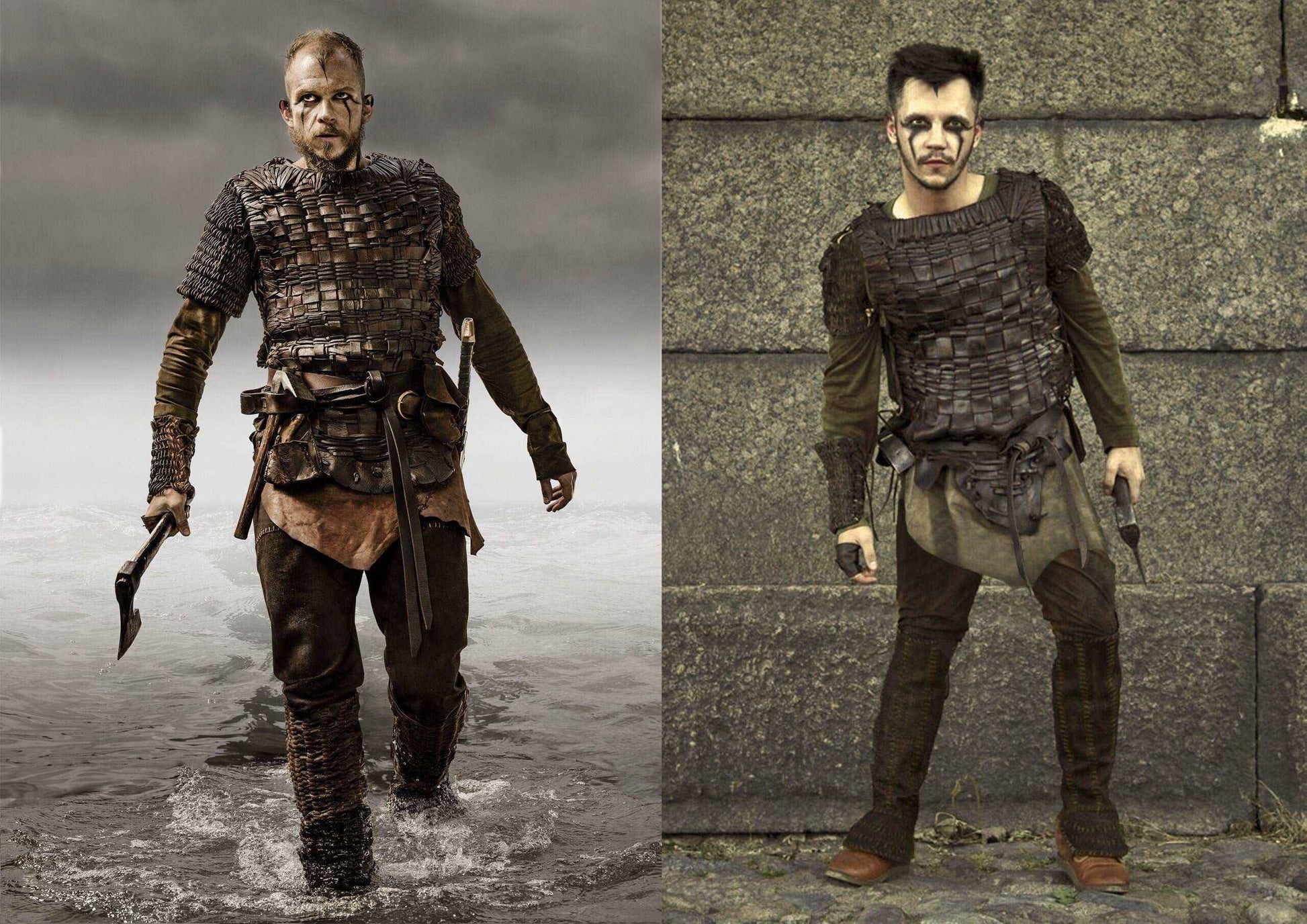 Floki cuirass with shoulders (Vikings)
