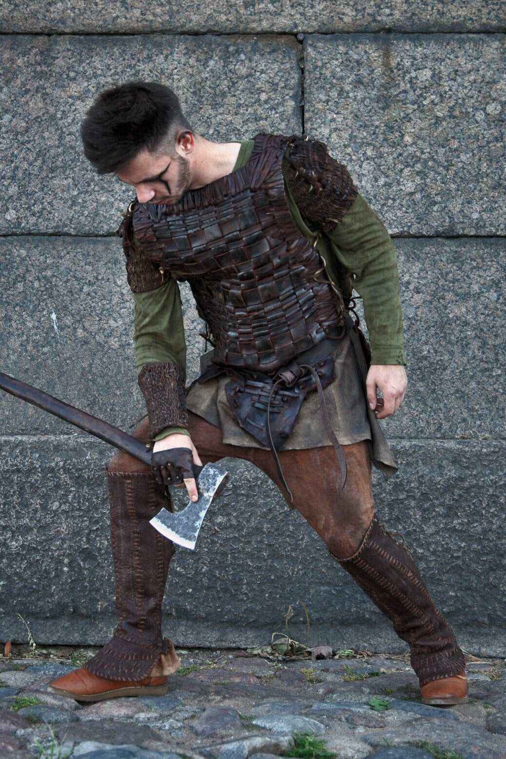 Floki cuirass with shoulders (Vikings)