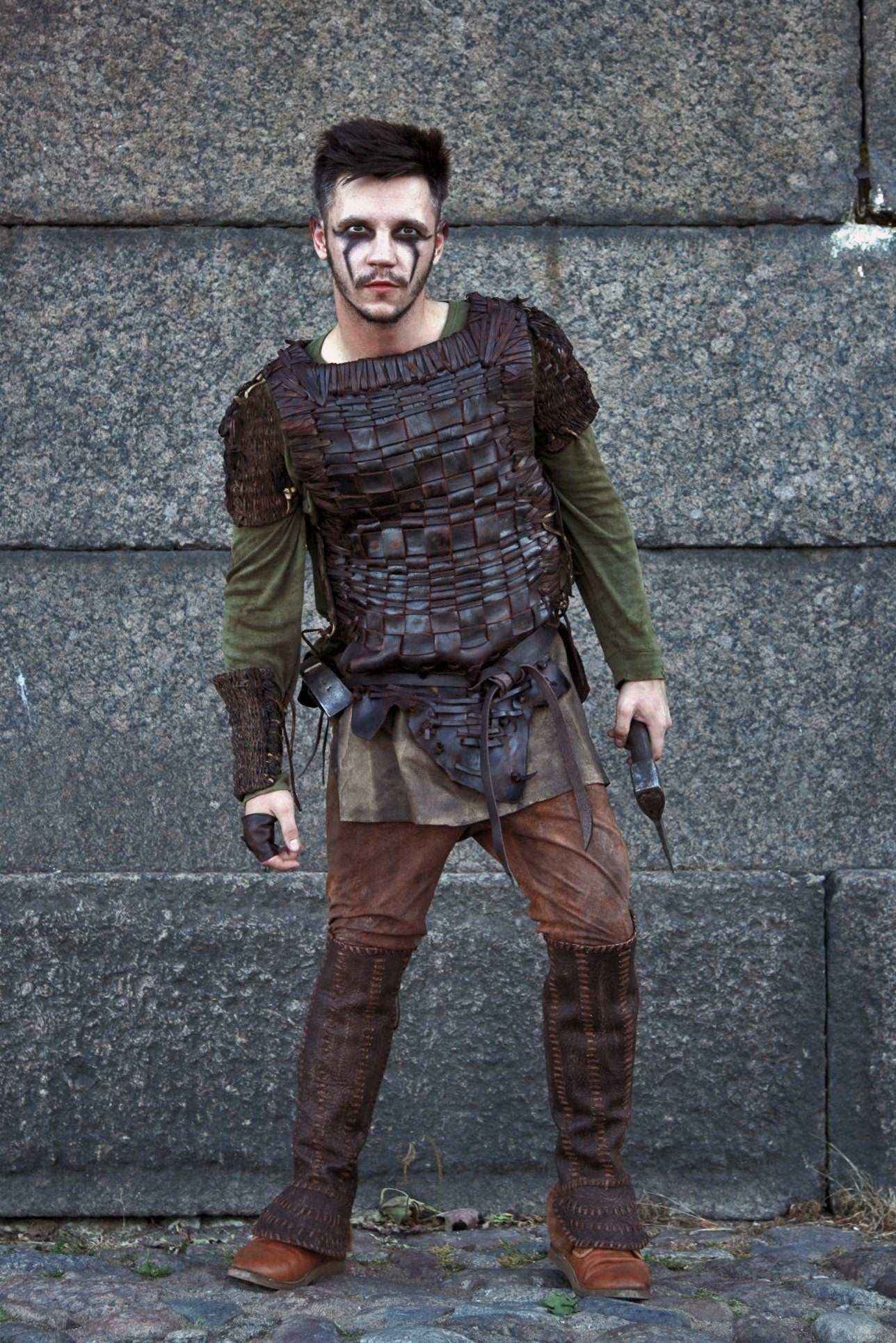 Floki cuirass with shoulders (Vikings)