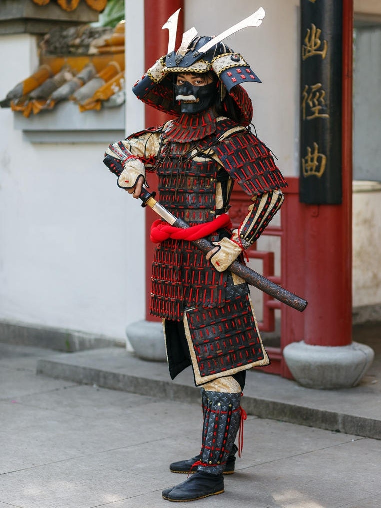 Japanese Samurai leather armor