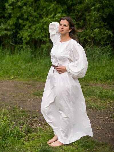 Medieval viking cotton underdress "Frigg" - SokolArmory