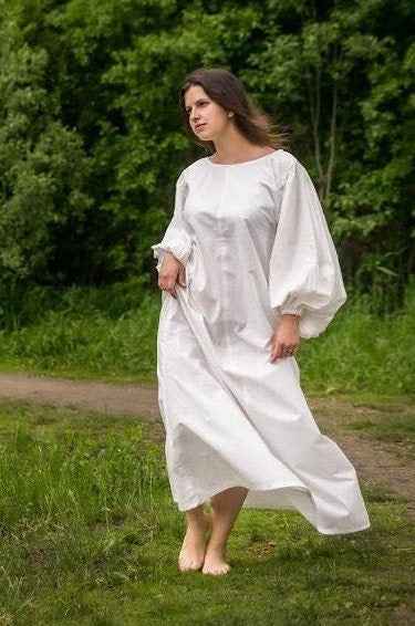 Medieval viking cotton underdress "Frigg" - SokolArmory