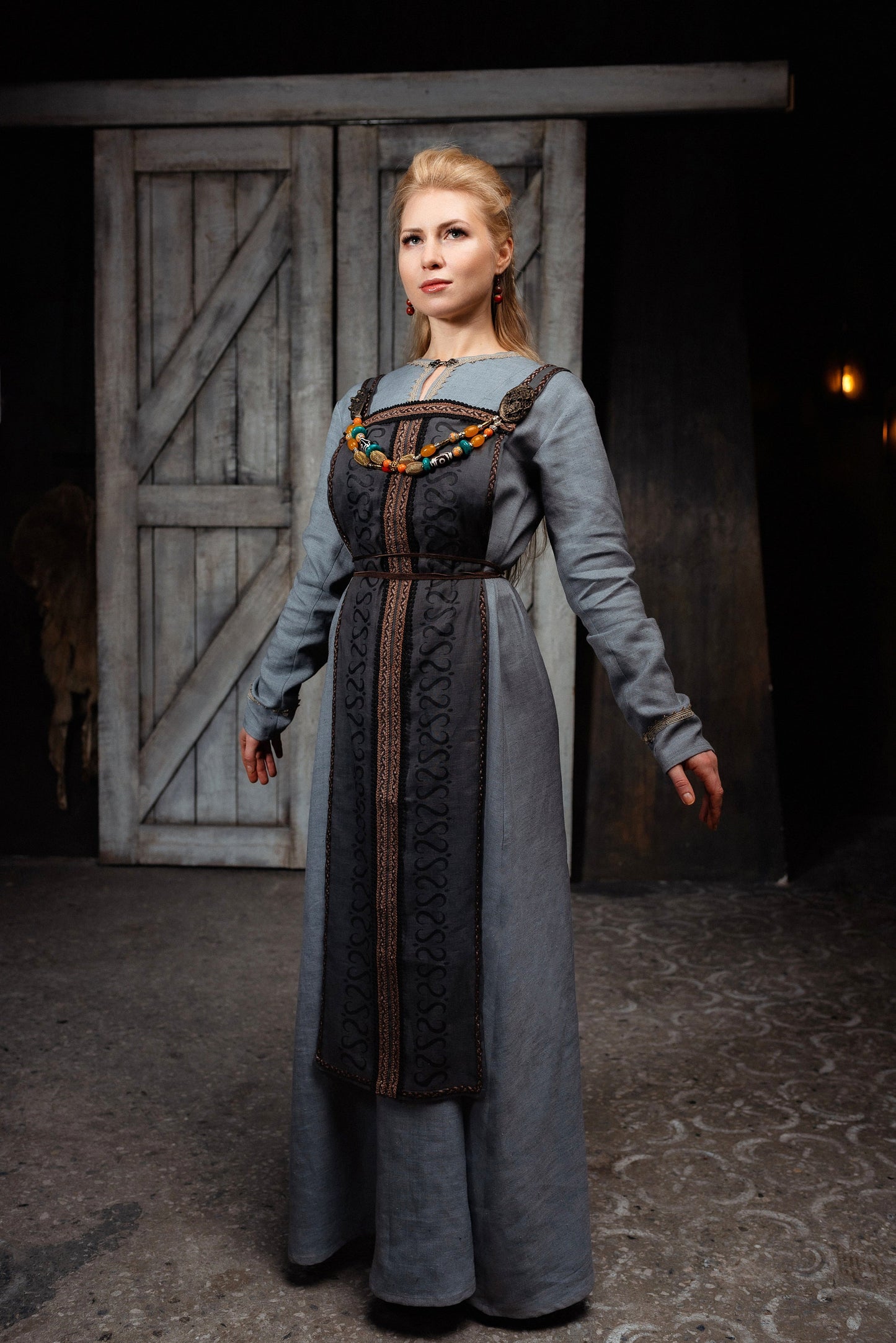 Viking dress with overdress - SokolArmory