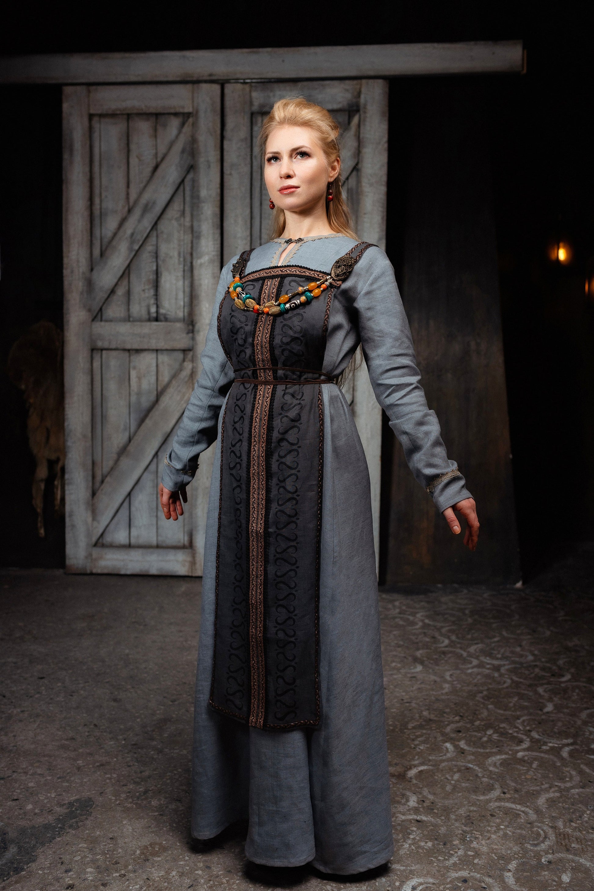 Viking dress with overdress - SokolArmory