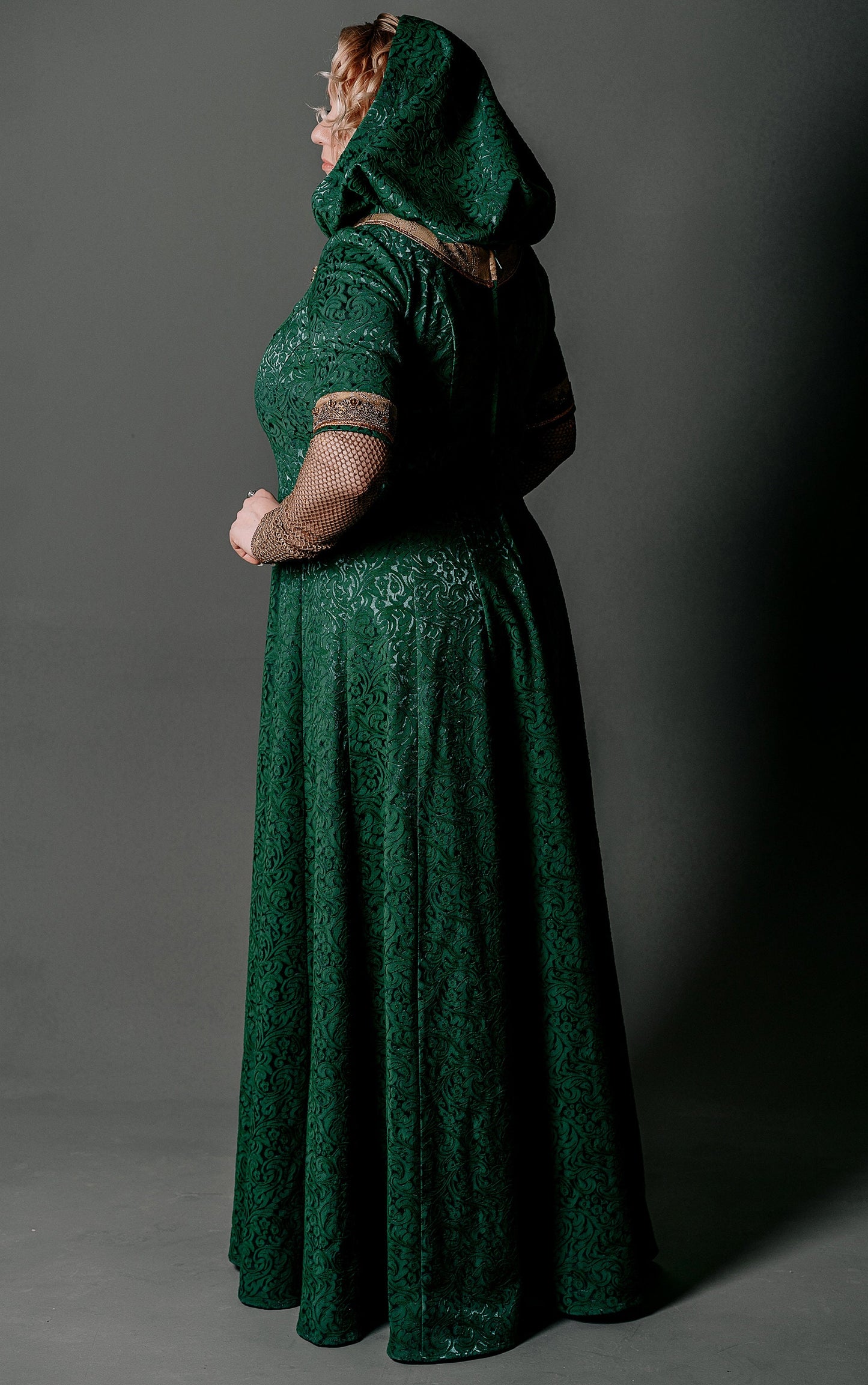 Viking green dress - SokolArmory