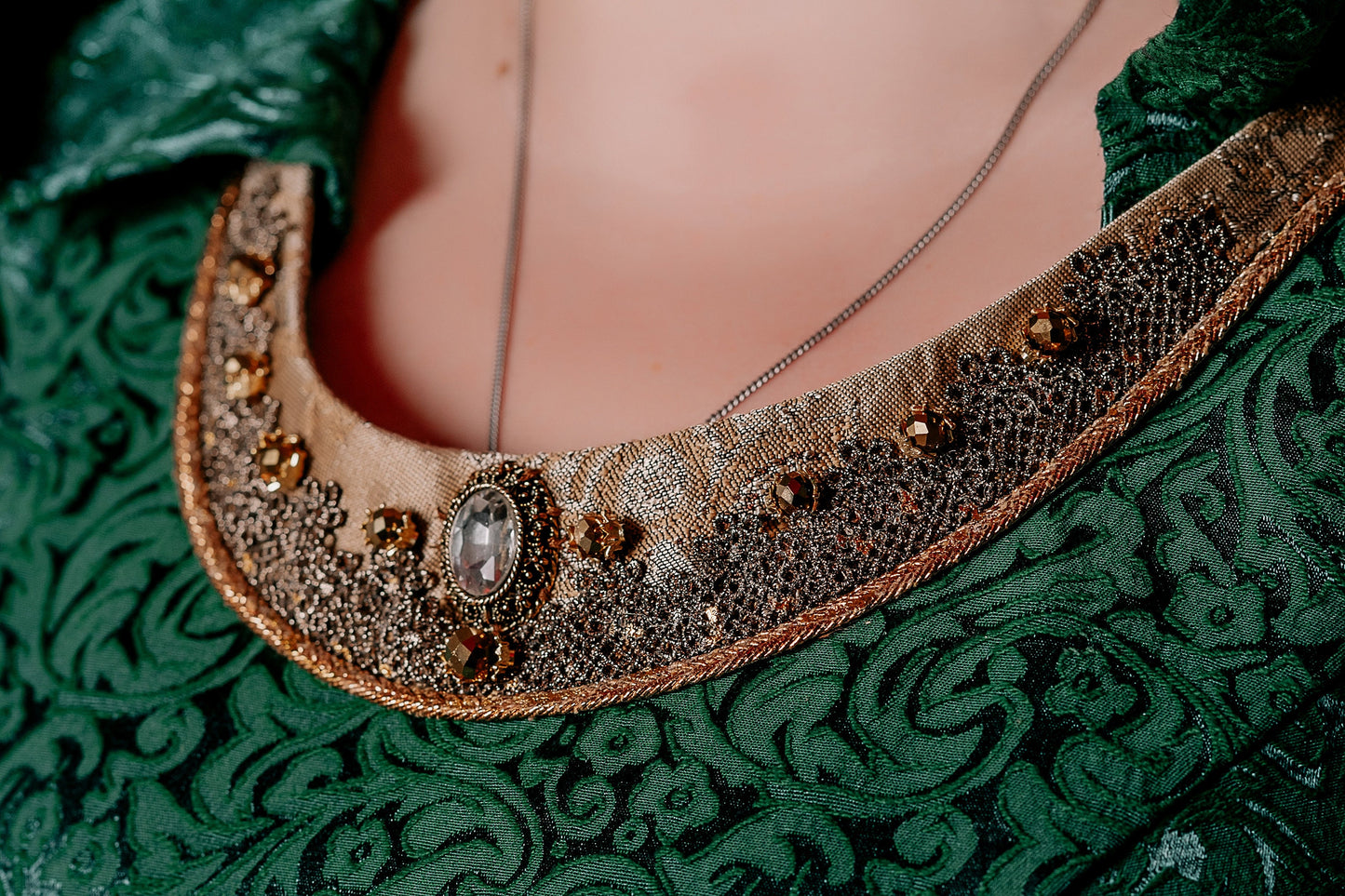 Viking green dress - SokolArmory