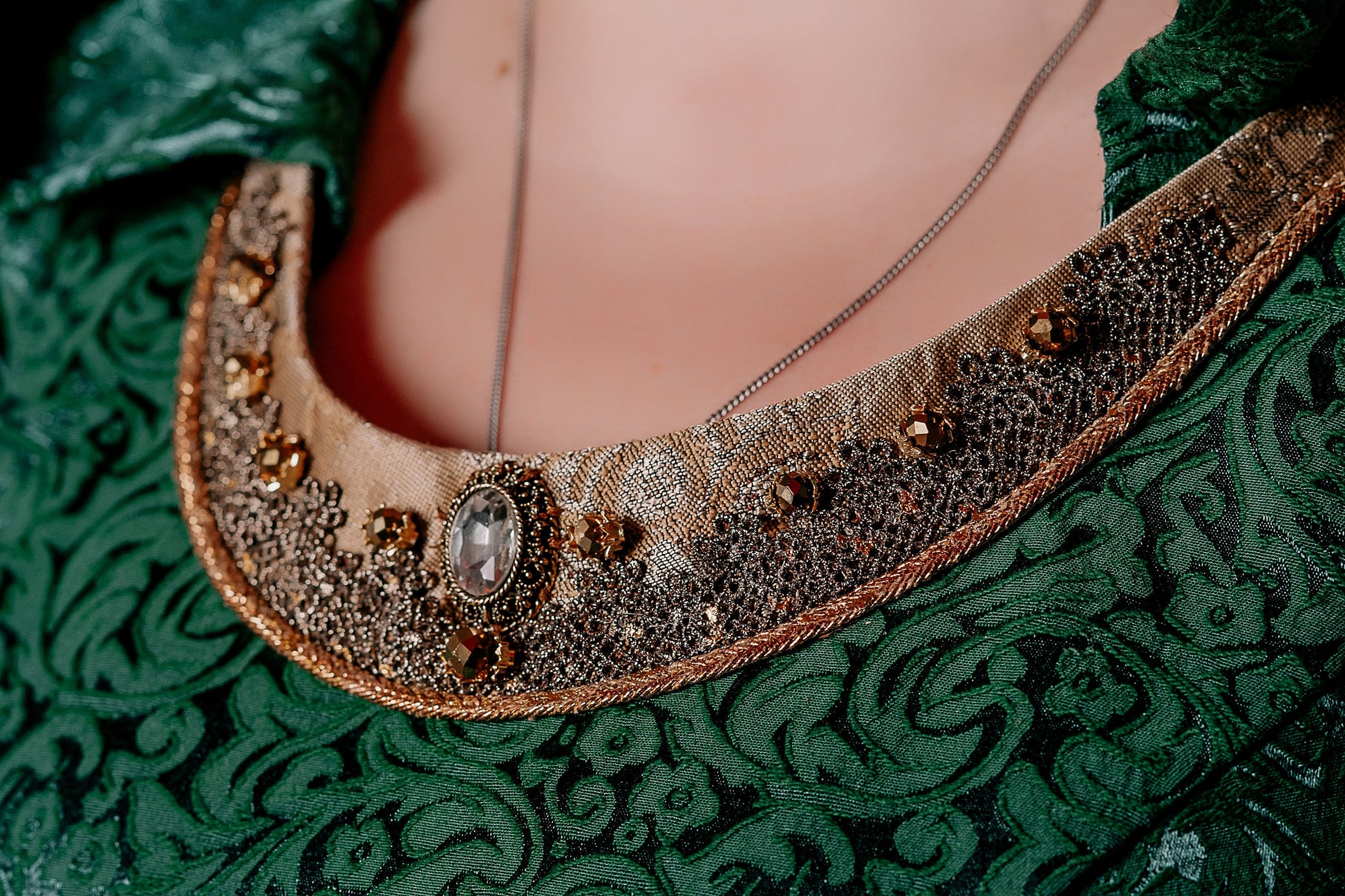 Viking green dress - SokolArmory