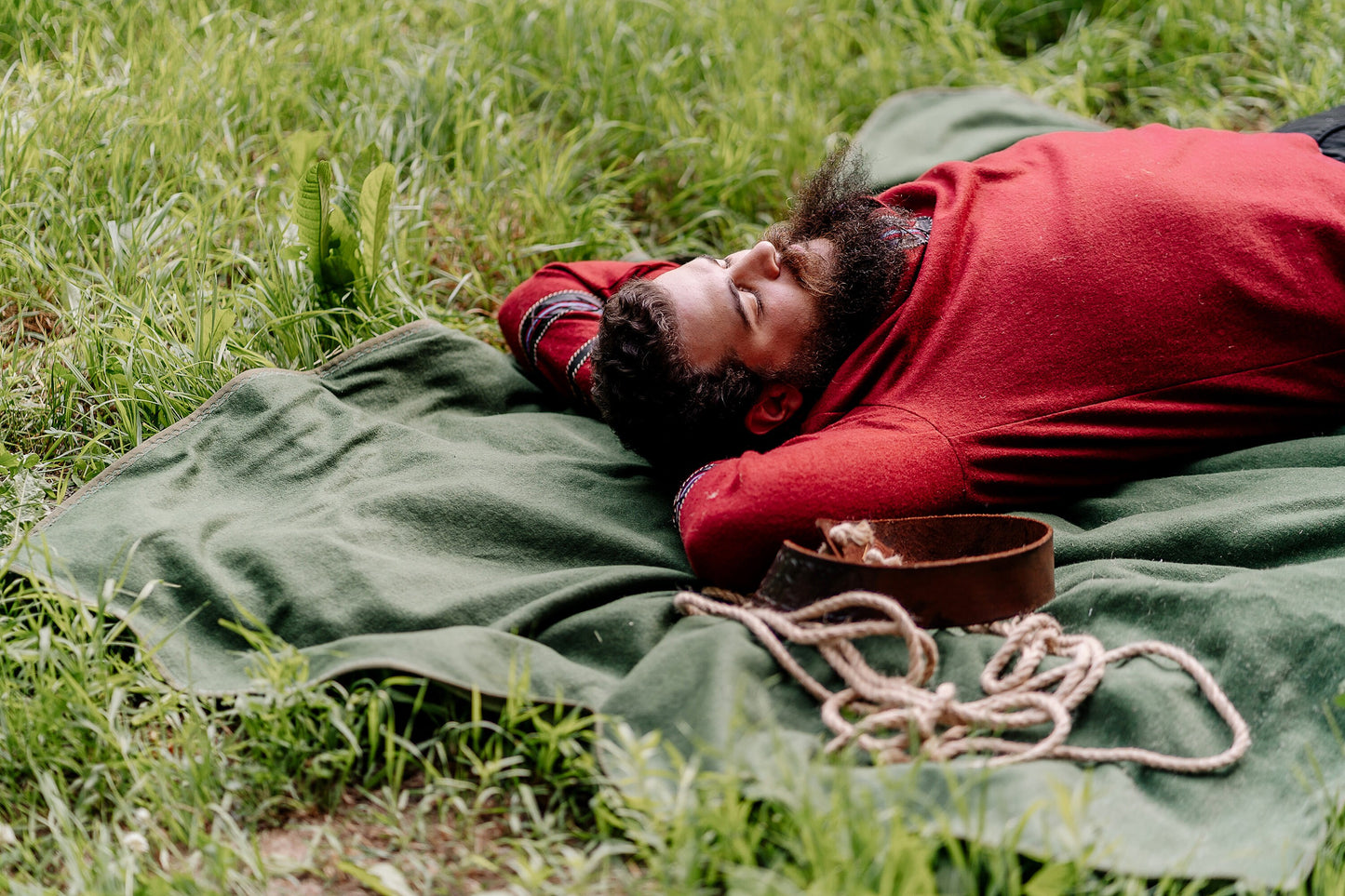 Aragorn's wool bedroll