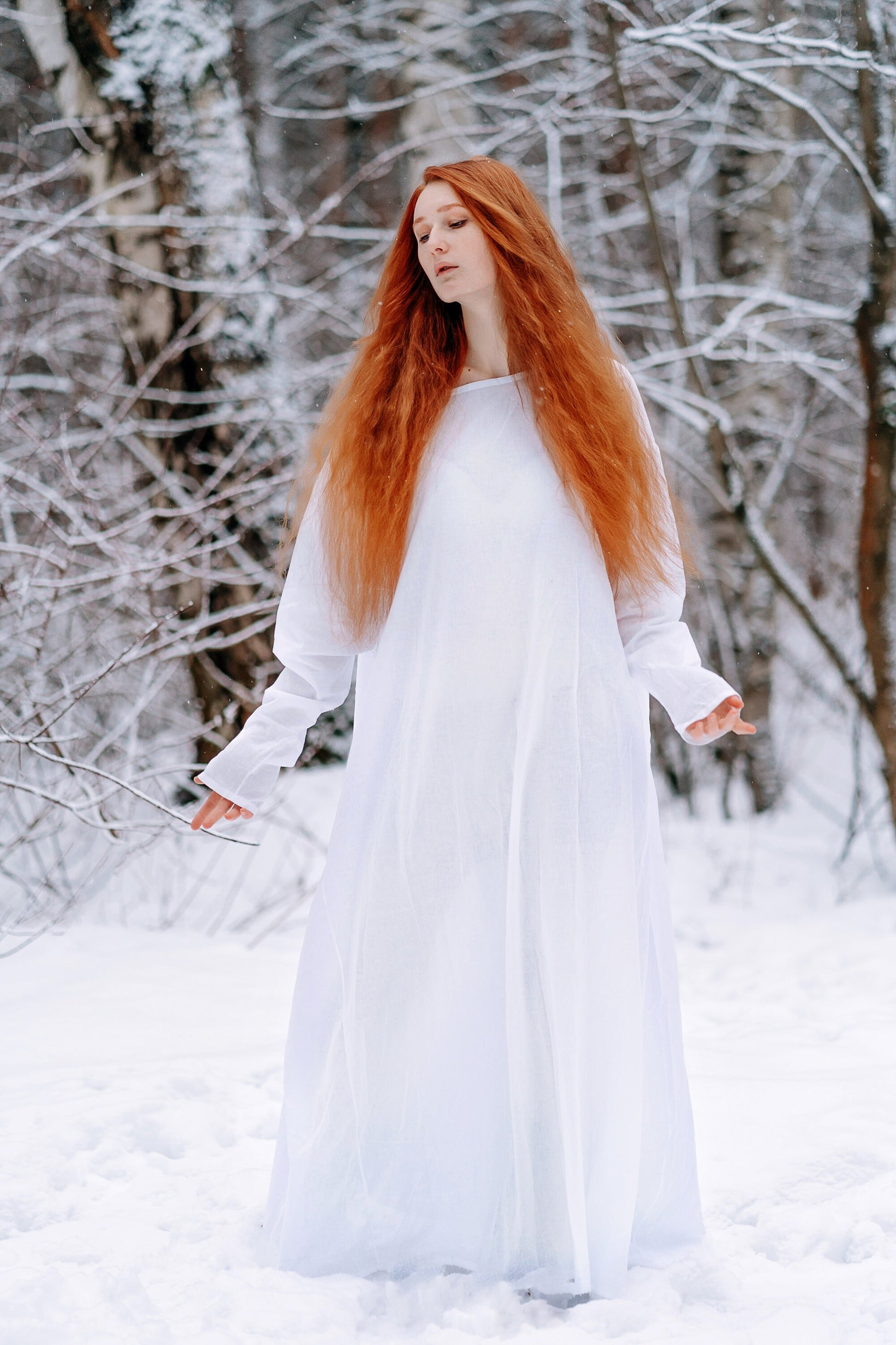 Medieval viking cotton underdress "Freya" - SokolArmory