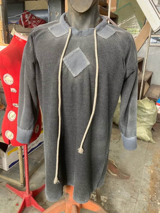 Warlord-inspired medieval tunic in Gray-blue, view 1