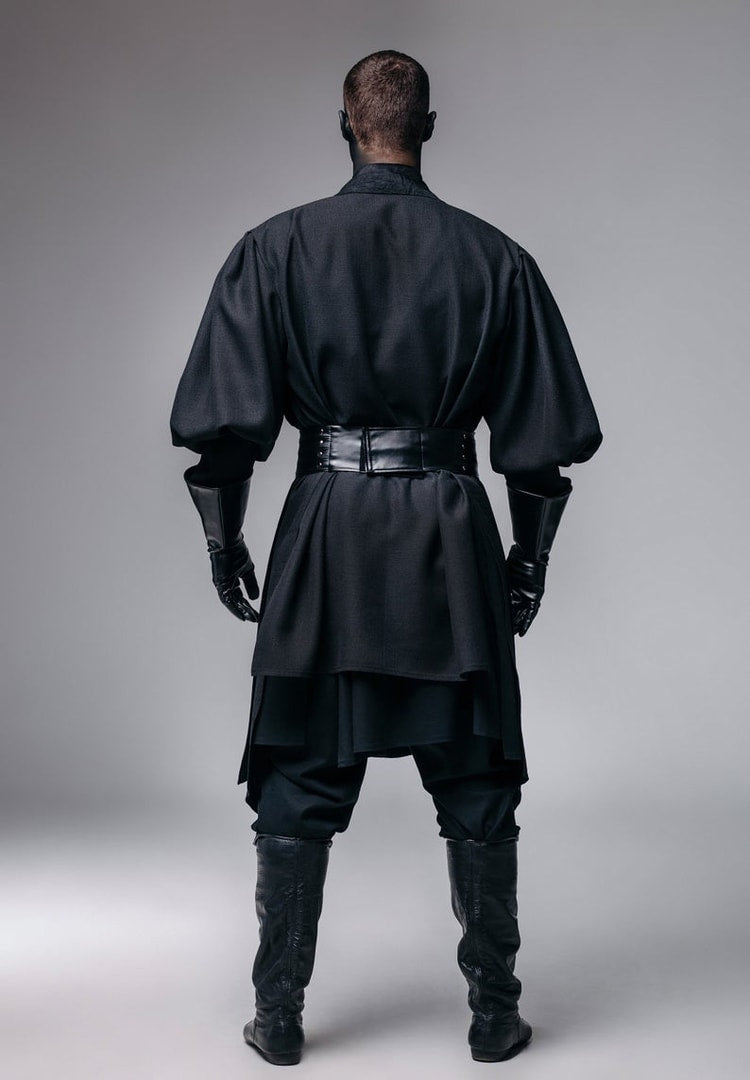 Darth Maul-inspired layered costume set in Black, view 7