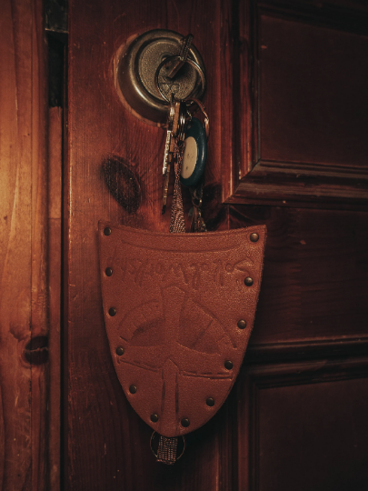 Viking Leather Key Holder