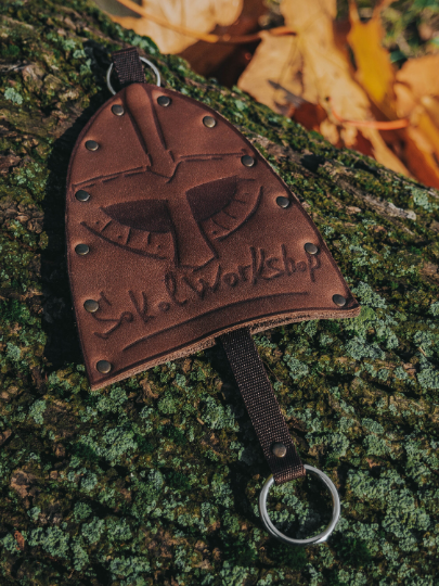 Viking Leather Key Holder