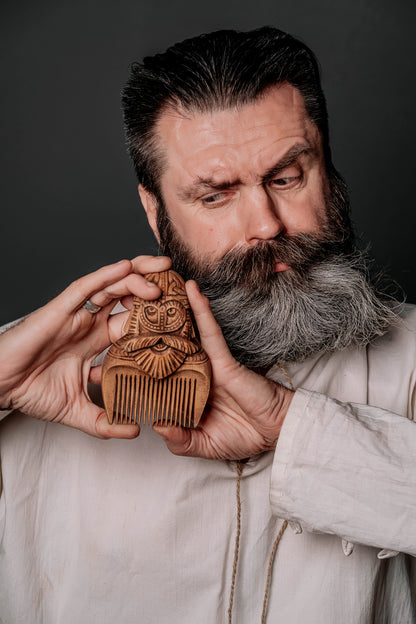 Viking Helmet Beard Comb