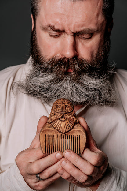 Viking Helmet Beard Comb