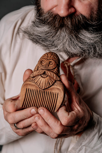 Viking Helmet Beard Comb