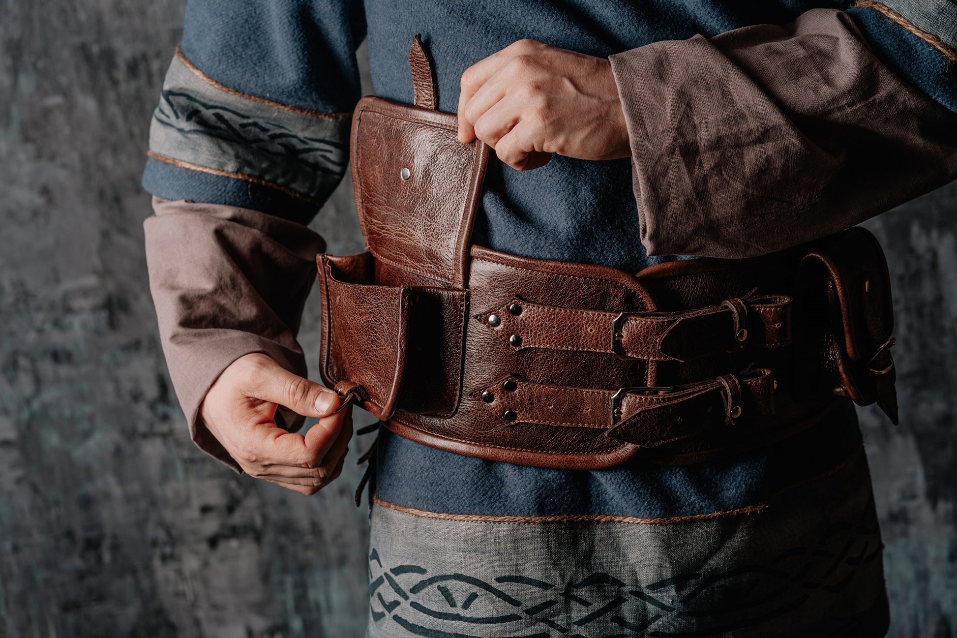 Leather Renaissance Belt