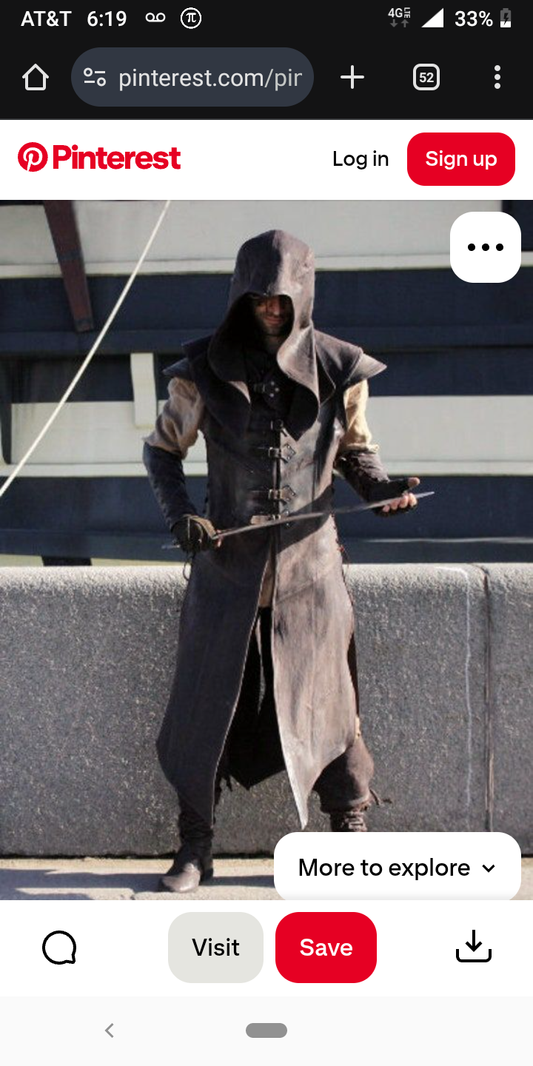 Custom order: Old costume for  ViDal McKinney