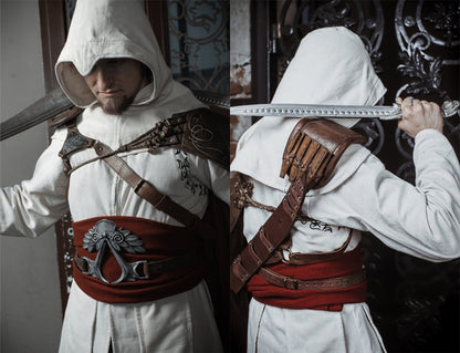 Stealthy Assassin Costume: Perfect for Cosplay, LARP, and Gaming Adventures