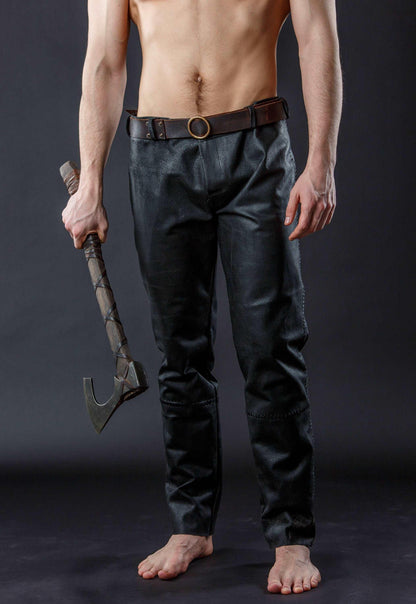 IN STOCK / M size / Viking leather pants