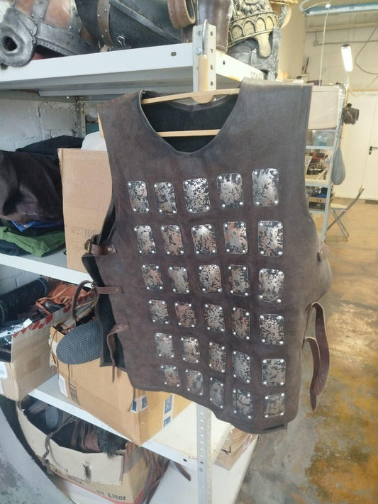IN STOCK / XXL size / Larp leather armor