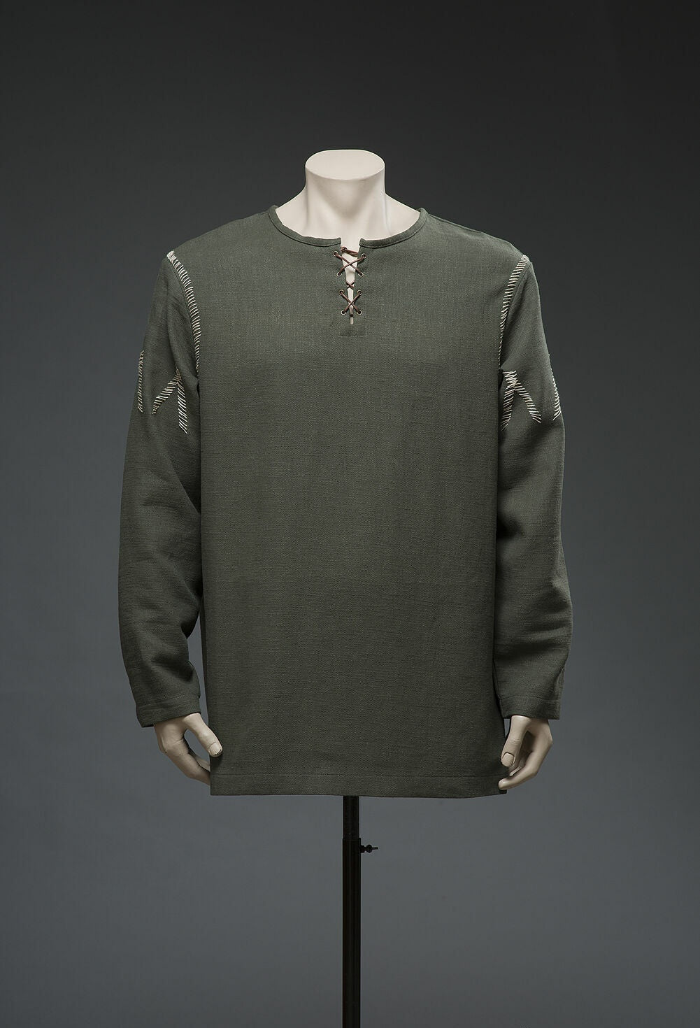 Henry of Skalitz inspired green medieval shirt, view 1