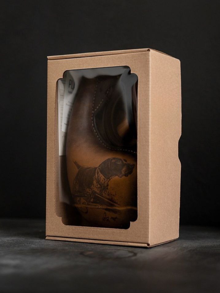Leather Flask “Wineskin” 1L