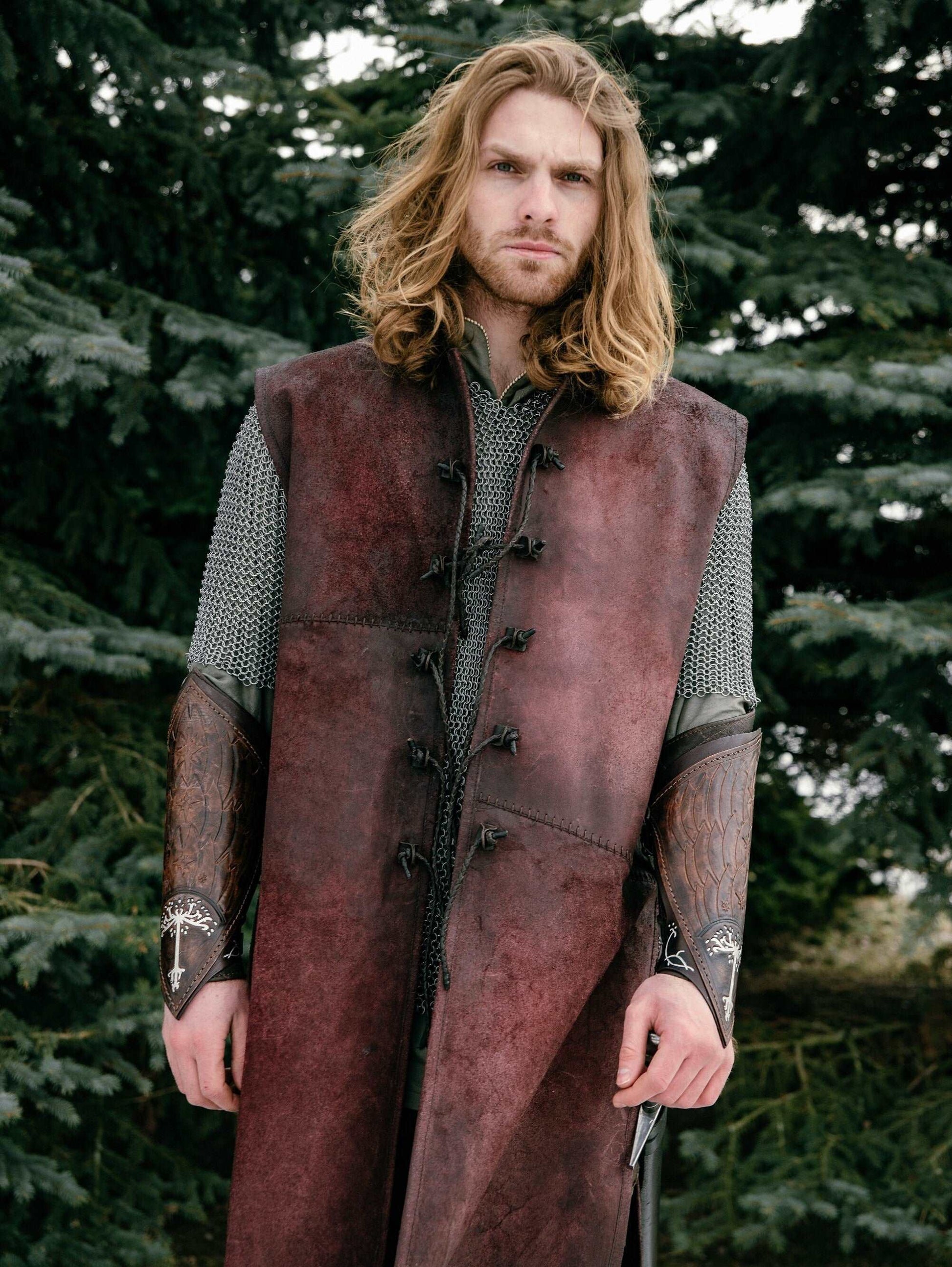 Aragorn leather vest (Lord of the Rings) – SokolArmory