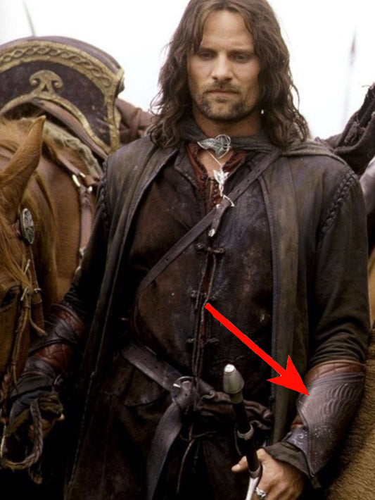 Aragorn's leather bracers (Lord of the Rings)