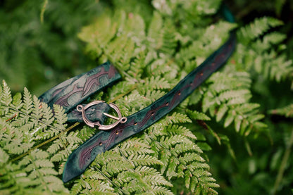 Elvish green leaf belt