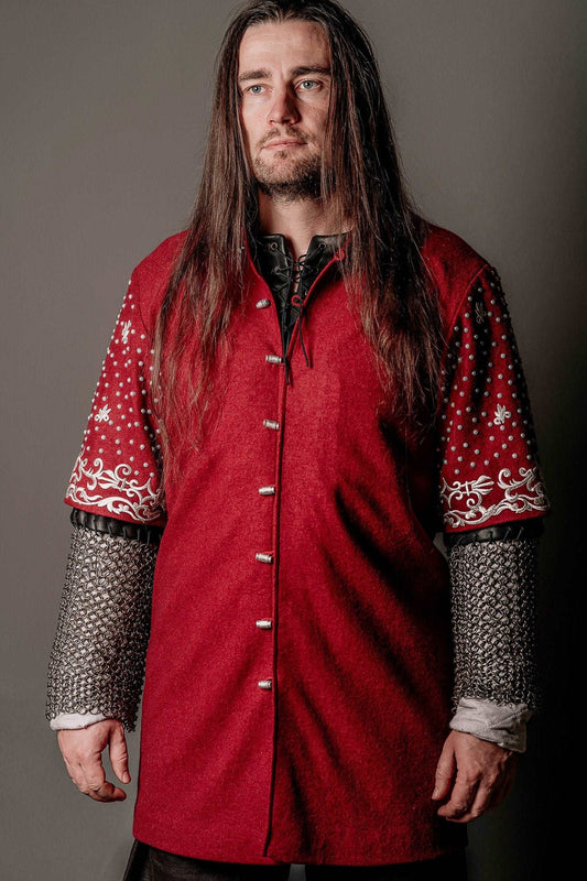 Boromir red wool tunic (Lord of the Rings)