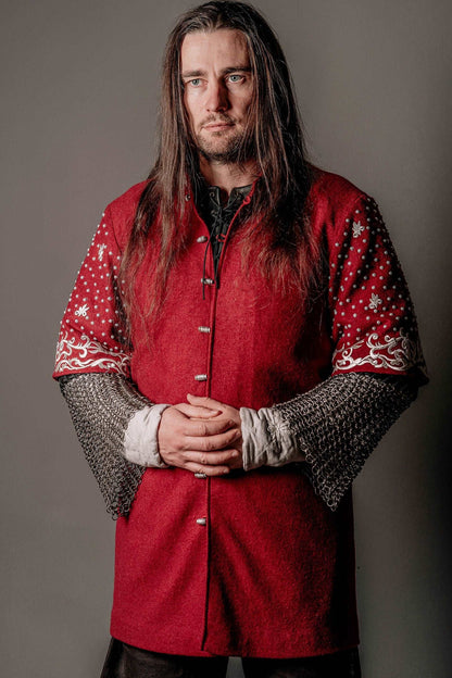 Boromir red wool tunic (Lord of the Rings)