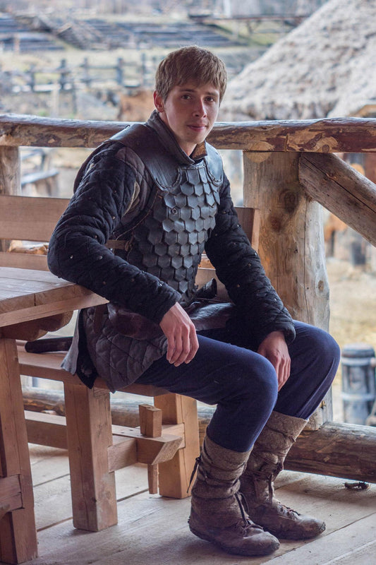 Medieval Larp leather body armor