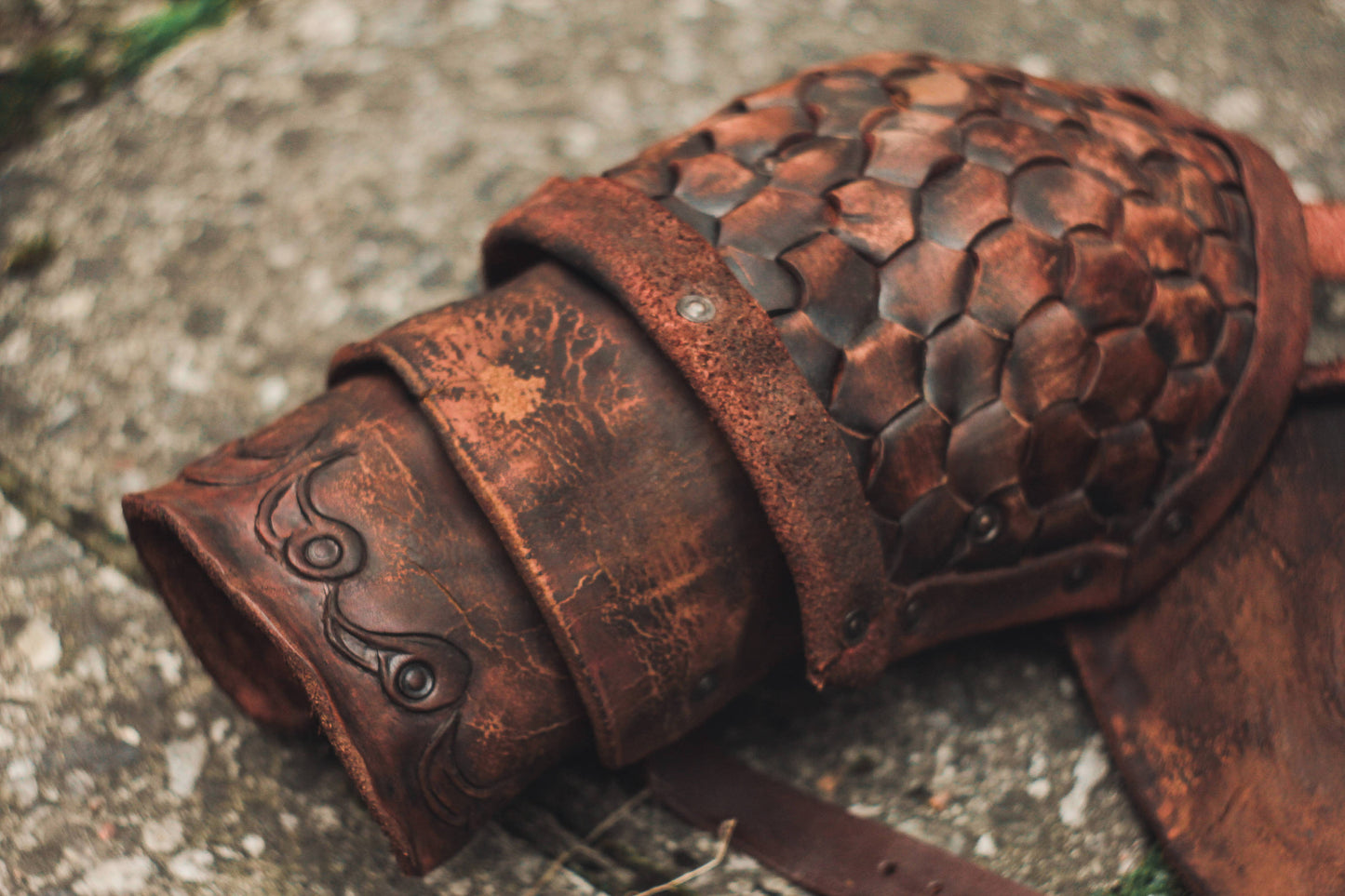 Viking Larp leather armor