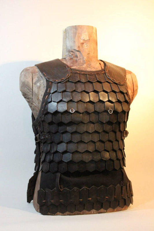 Medieval Larp leather body armor