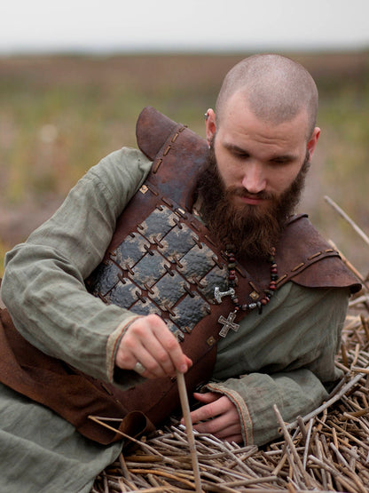 Viking larp leather armor