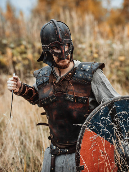 Viking Larp Leather Armor