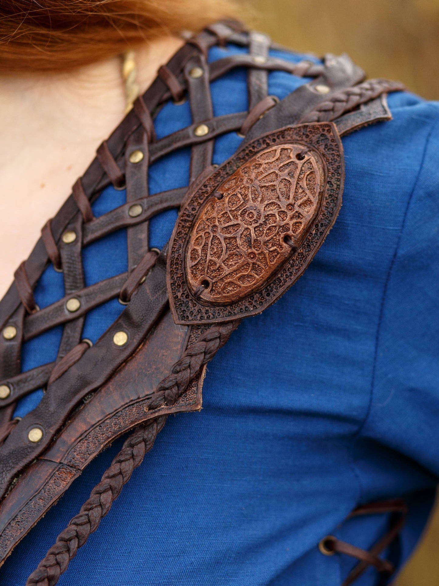 Lagertha leather breastplate (Vikings)