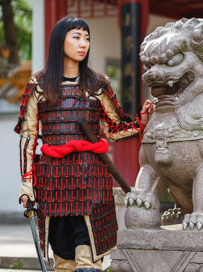 Japanese Samurai leather armor