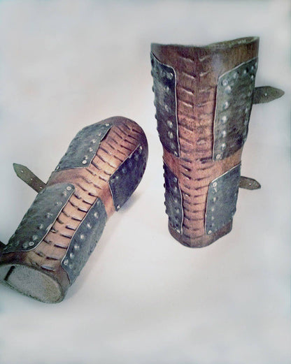 Medieval larp armor (armor with pauldrons + bracers)