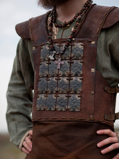 Viking larp leather armor