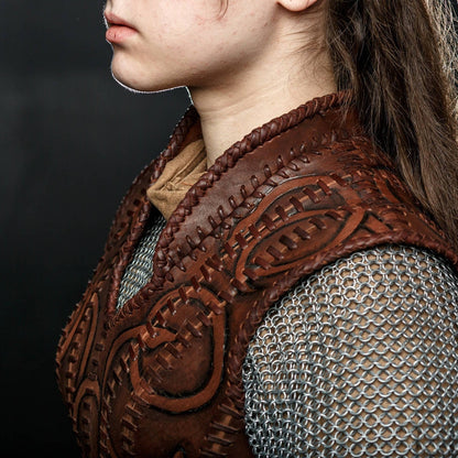 Lagertha-Lederrüstung (Wikinger)