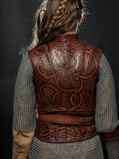 Lagertha-Lederrüstung (Wikinger)