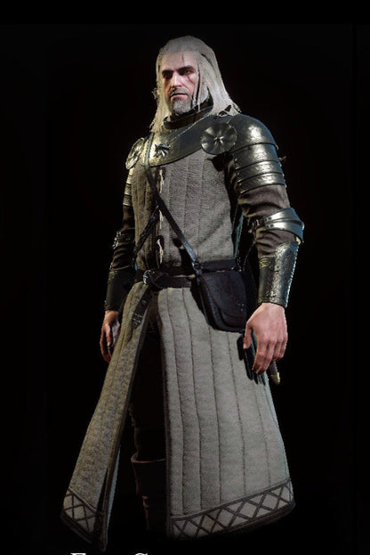 Langer Gambeson-Mantel (Witcher 3)