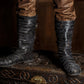 Ragnar black leather boots (Vikings)