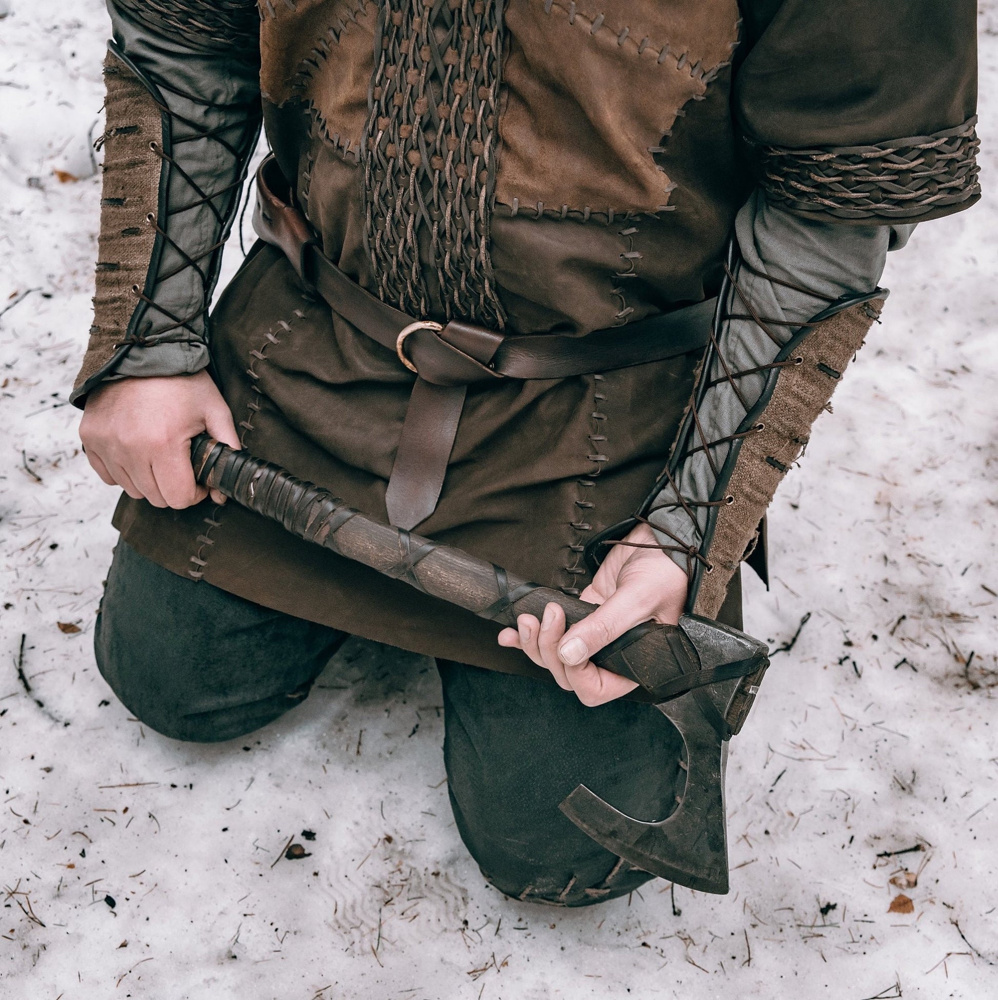 Viking leather bracers – SokolArmory
