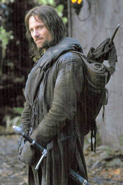 Aragorn Strider grüner Staubmantel (Herr der Ringe)